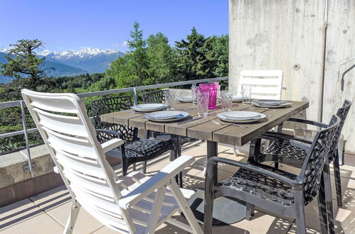 Foto 19 - Appartamento con 2 camere da letto a Crans-Montana con piscina e terrazza