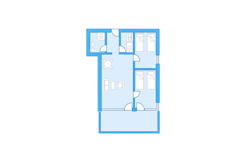 Foto 41 - Apartamento de 2 quartos em Crans-Montana com piscina e terraço