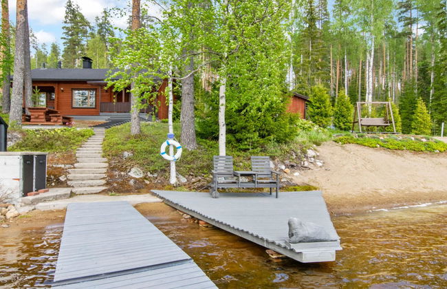 Casa con 2 camere da letto a Sulkava con sauna - Foto 1