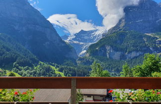 Foto 2 - Apartamento em Grindelwald com vista para a montanha