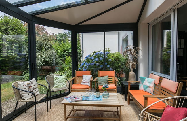 Casa de 5 quartos em Gouesnach com jardim e terraço - Foto 10