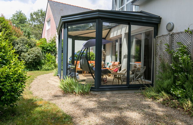 Casa de 5 quartos em Gouesnach com jardim e terraço - Foto 9