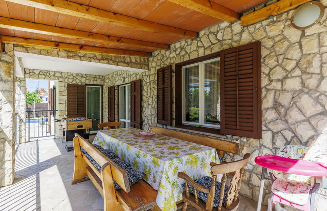 Casa de 7 quartos em Labin com piscina privada e jardim - Foto 27