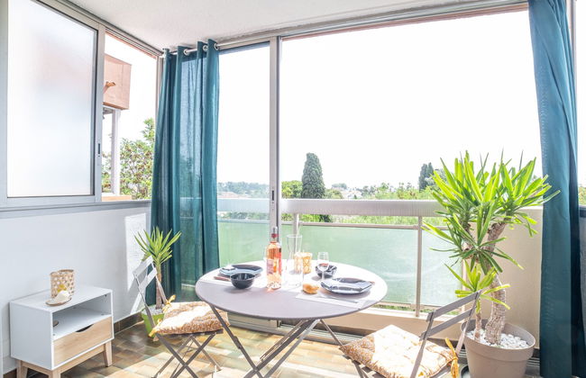 Apartamento de 1 quarto em Villeneuve-Loubet com terraço - Foto 1