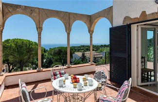 Foto 3 - Casa de 3 habitaciones en Castell-Platja d'Aro con piscina privada y vistas al mar