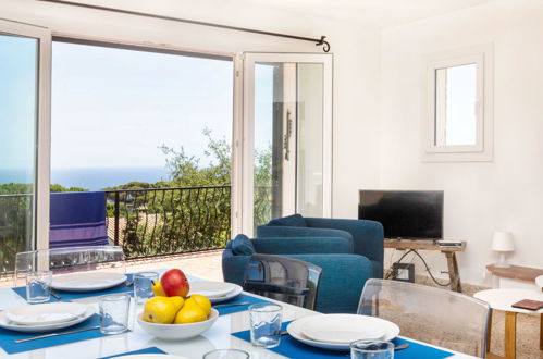Foto 8 - Casa de 3 habitaciones en Castell-Platja d'Aro con piscina privada y vistas al mar