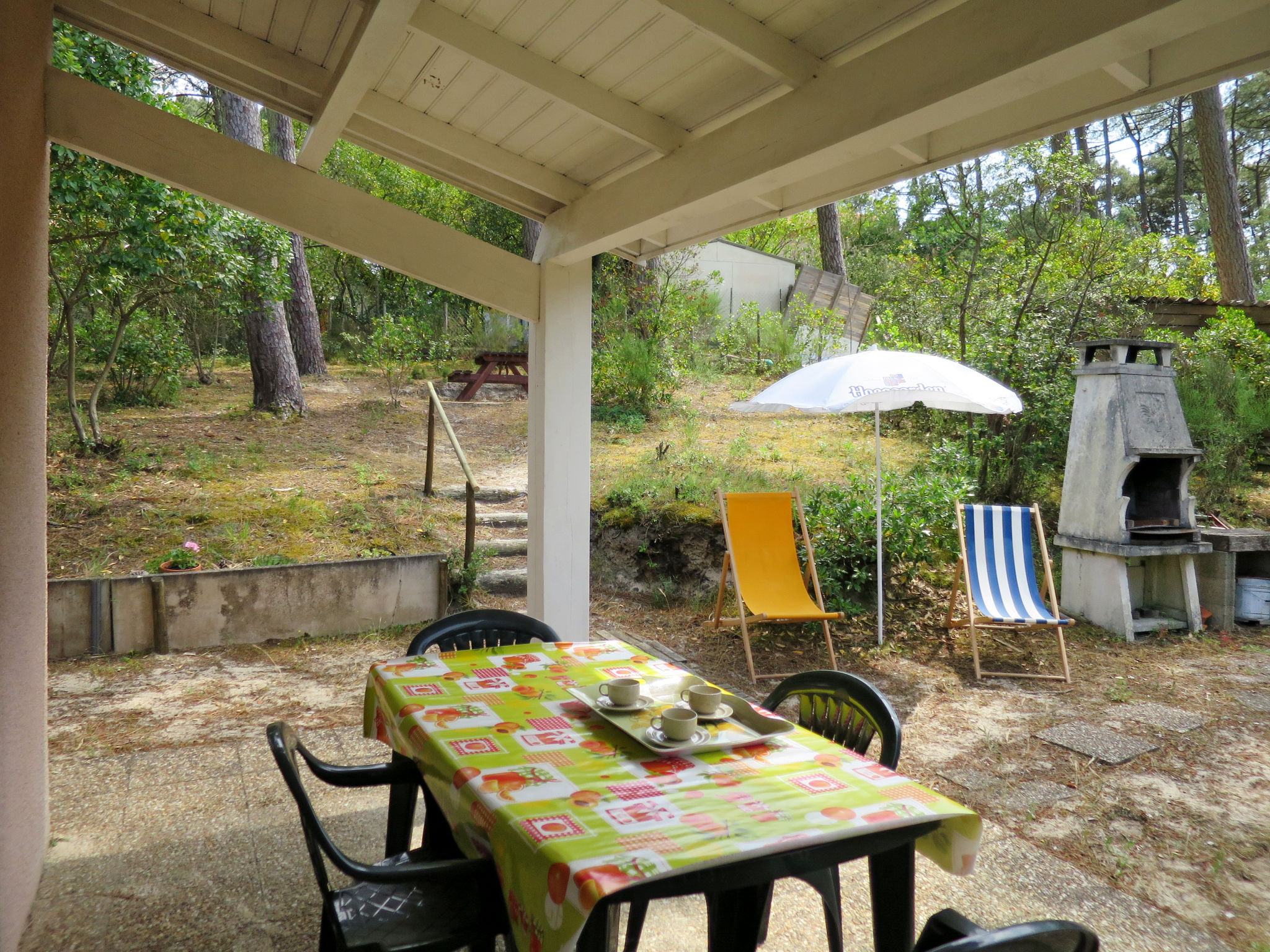 Foto 1 - Casa con 2 camere da letto a Lacanau con terrazza