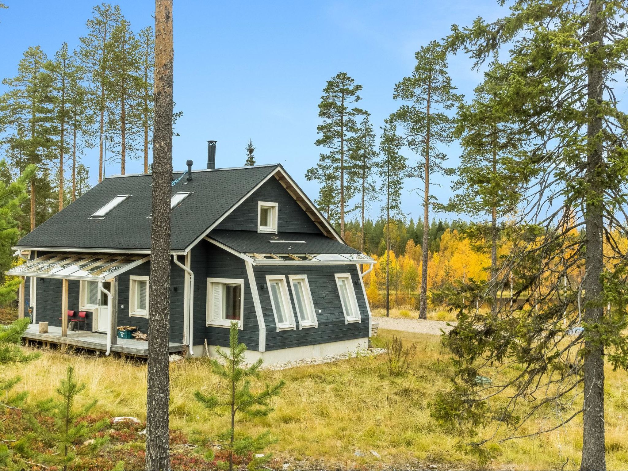 Foto 32 - Casa de 3 habitaciones en Rovaniemi con sauna y vistas a la montaña