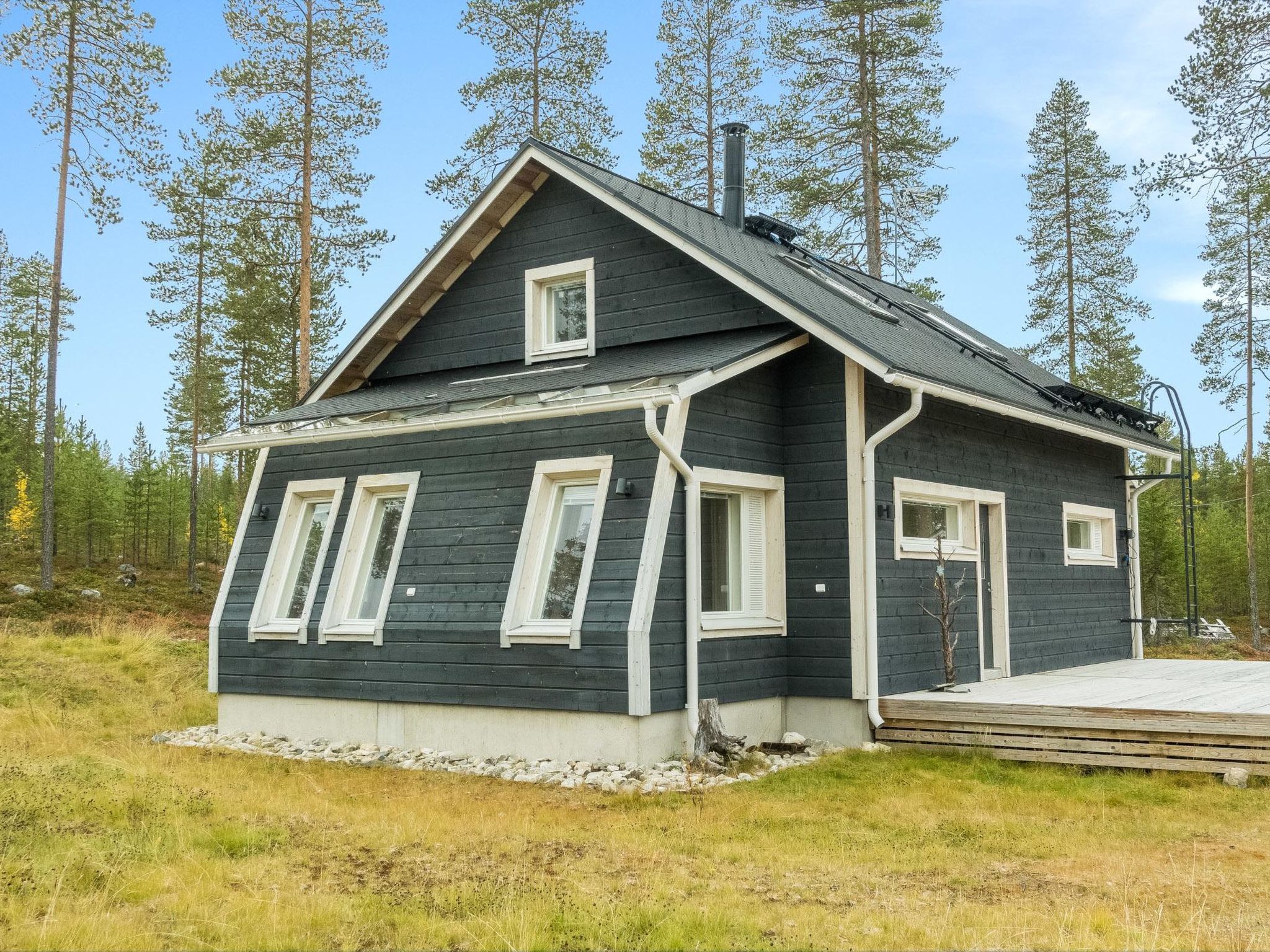 Foto 6 - Casa de 3 habitaciones en Rovaniemi con sauna y vistas a la montaña