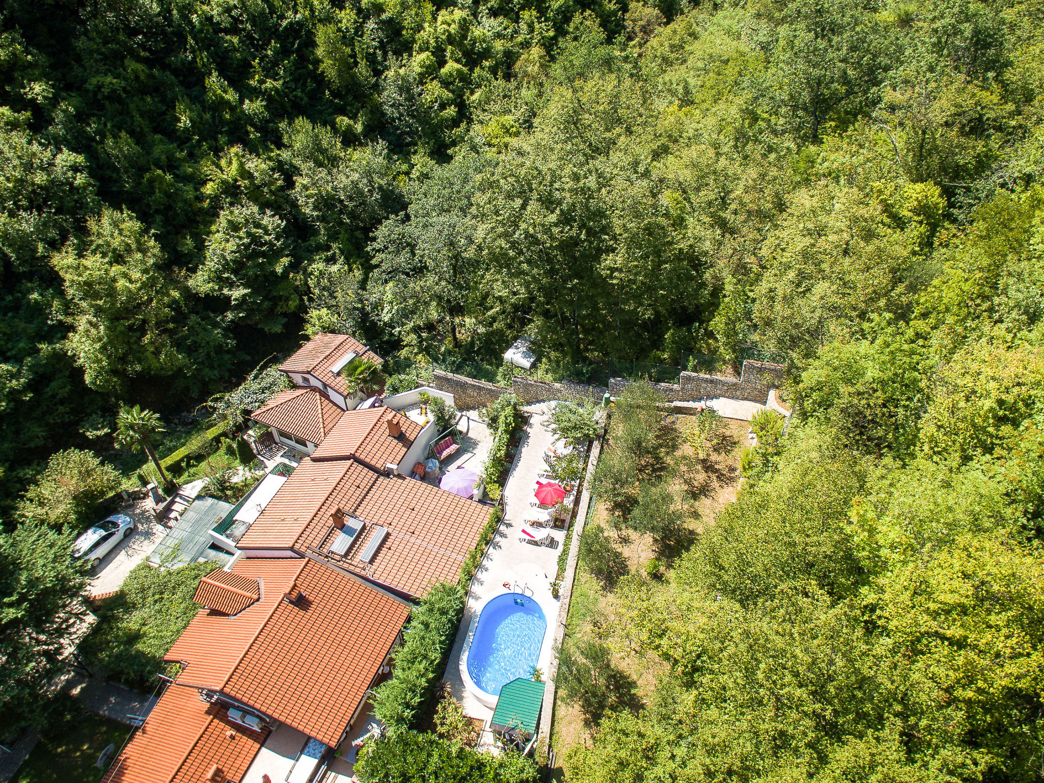 Foto 1 - Appartamento con 1 camera da letto a Lovran con piscina e vista mare