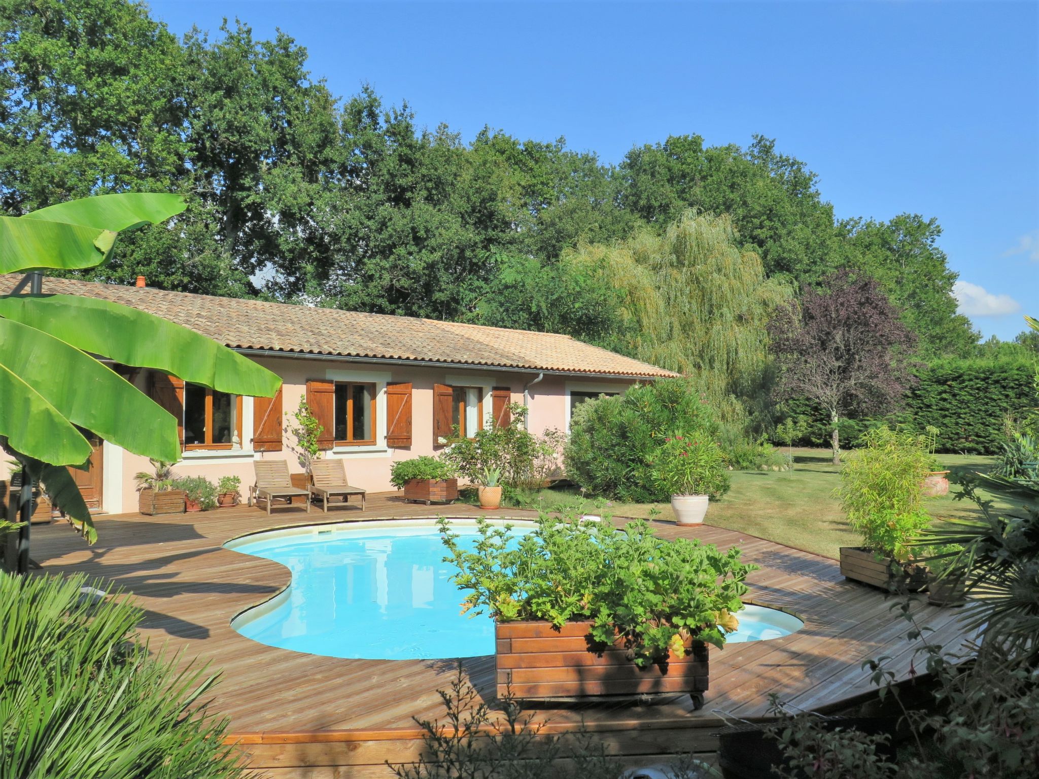 Photo 1 - Maison de 2 chambres à Vendays-Montalivet avec piscine privée et jardin