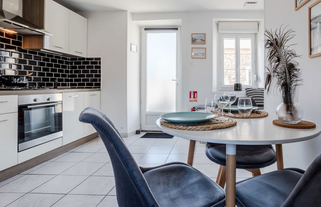 Maison de 1 chambre à Pirou avec jardin et terrasse - Photo 1