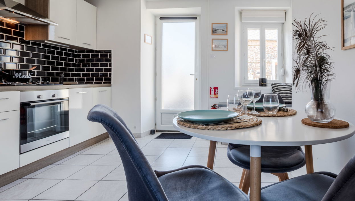 Haus mit 1 Schlafzimmer in Pirou mit garten und terrasse - Foto 1
