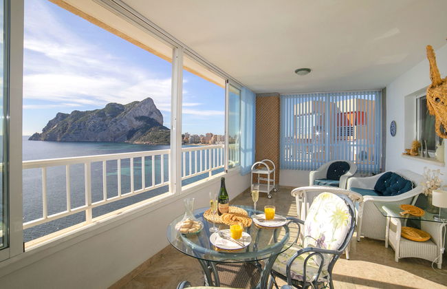 Appartamento con 3 camere da letto a Calp con piscina e terrazza - Foto 1