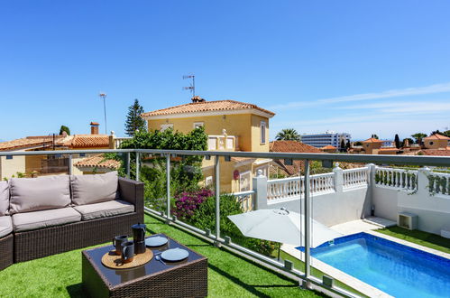 Foto 3 - Casa de 3 habitaciones en Torremolinos con piscina privada y vistas al mar