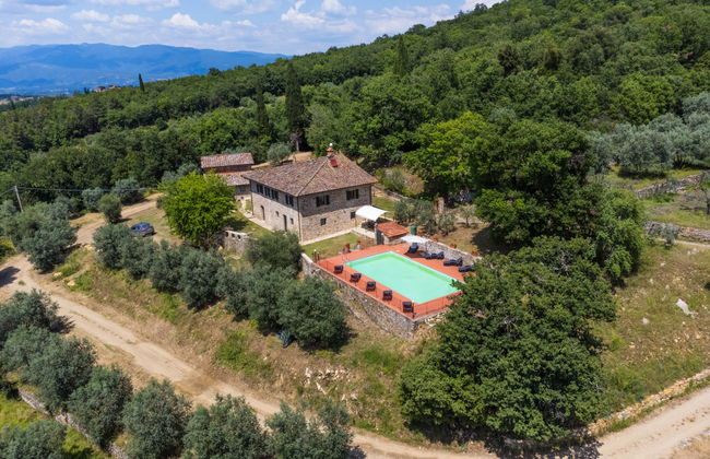Casa de 8 quartos em Laterina Pergine Valdarno com piscina privada e jardim - Foto 7