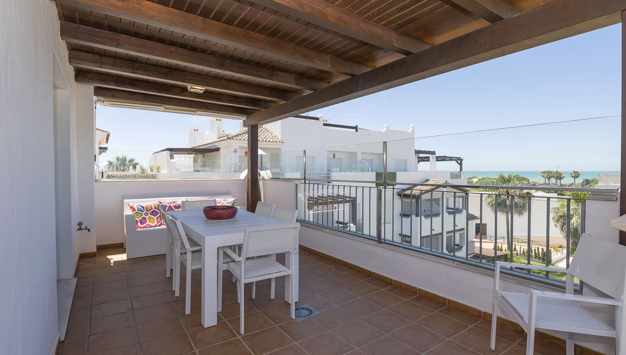 Apartment mit 4 Schlafzimmern in Rota mit schwimmbad und garten - Foto 1
