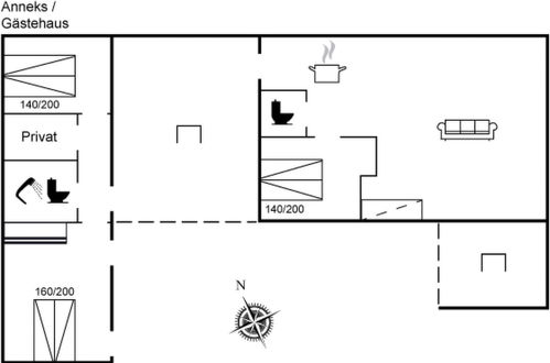 Foto 15 - Casa con 3 camere da letto a Hundested con terrazza