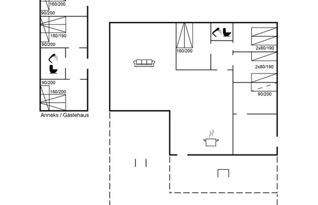 Casa de 4 quartos em Asnæs com terraço - Foto 2