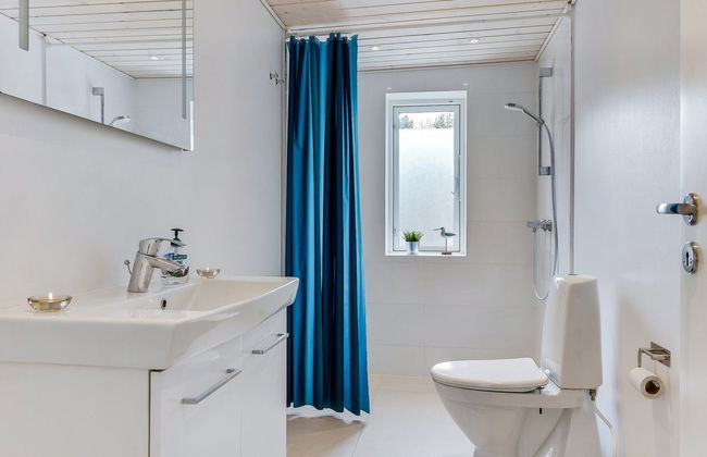 Casa de 4 quartos em Martofte com terraço e sauna - Foto 13
