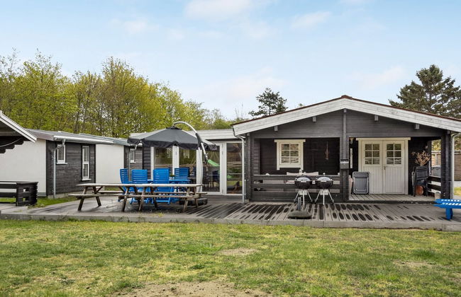 Casa de 4 quartos em Martofte com terraço e sauna - Foto 10