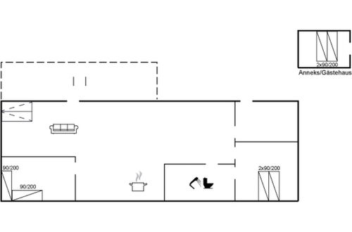 Foto 32 - Casa con 2 camere da letto a Eskebjerg con terrazza