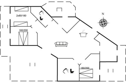 Photo 2 - Maison de 3 chambres à Gedser avec terrasse