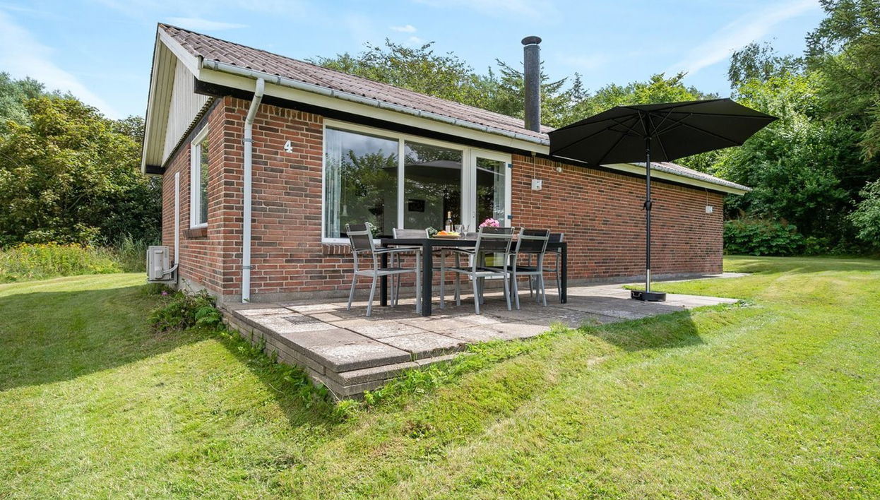 Casa de 3 quartos em Roslev com terraço - Foto 1