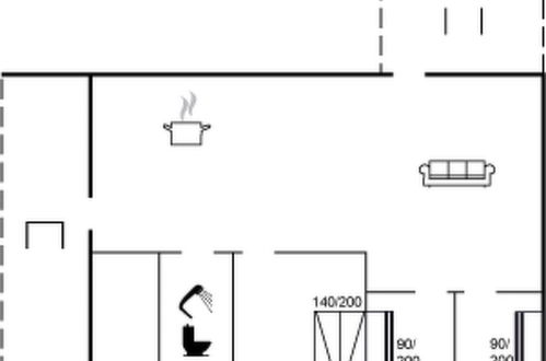 Foto 40 - Casa de 3 habitaciones en Roslev con terraza