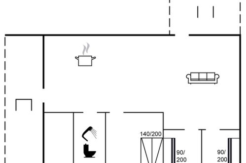 Foto 40 - Casa de 3 quartos em Roslev com terraço