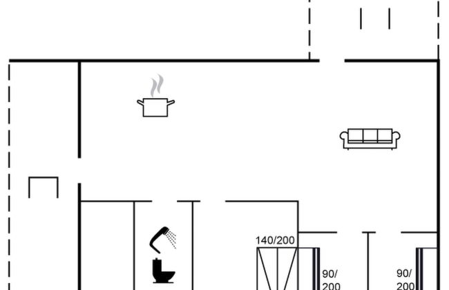 Casa de 3 quartos em Roslev com terraço - Foto 2