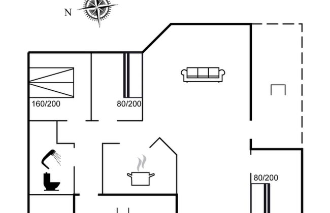 Haus mit 3 Schlafzimmern in Frøstrup mit terrasse - Foto 2
