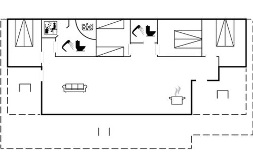 Foto 40 - Casa con 4 camere da letto a Skjern con terrazza e sauna