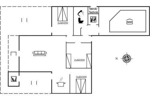 Photo 24 - 3 bedroom House in Ebeltoft with private pool and terrace