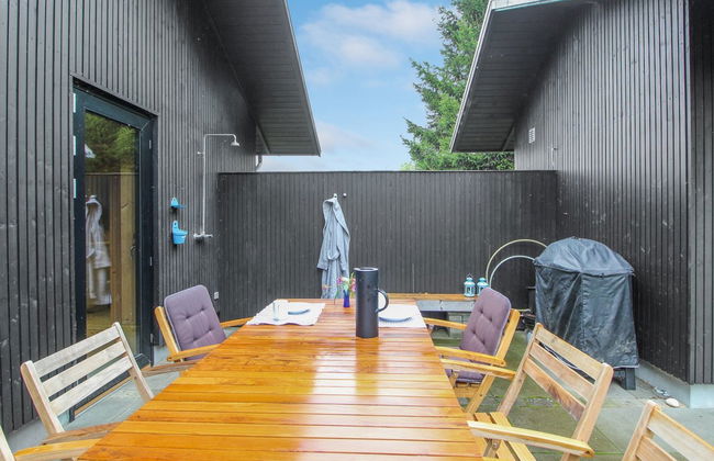 Casa de 3 quartos em Grenaa com terraço e sauna - Foto 13