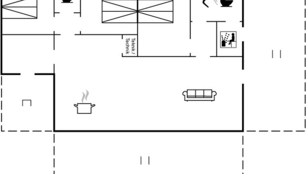 Casa de 3 quartos em Grenaa com terraço e sauna - Foto 2