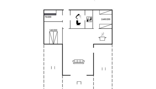 3 bedroom House in Diernæs Strand with terrace and sauna - Photo 2