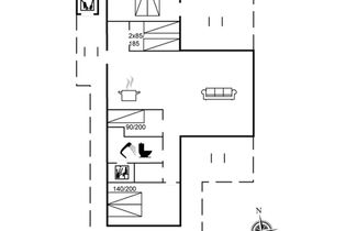 Foto 2 - Casa de 4 quartos em Sæby com terraço e sauna