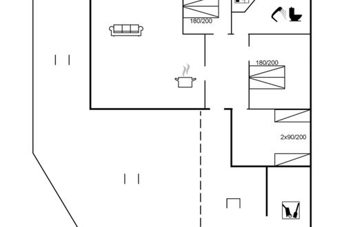 Foto 34 - Casa de 3 quartos em Fjerritslev com terraço e sauna