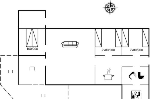 Photo 27 - 3 bedroom House in Hirtshals with terrace and sauna