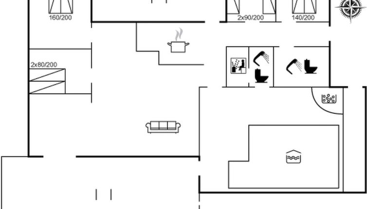 Photo 1 - Maison de 4 chambres à Lønstrup avec piscine privée et terrasse