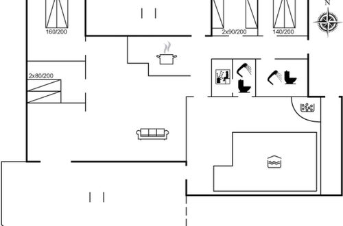 Photo 1 - Maison de 4 chambres à Lønstrup avec piscine privée et terrasse