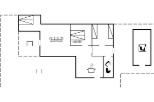 Foto 15 - Casa con 3 camere da letto a Tarm con terrazza