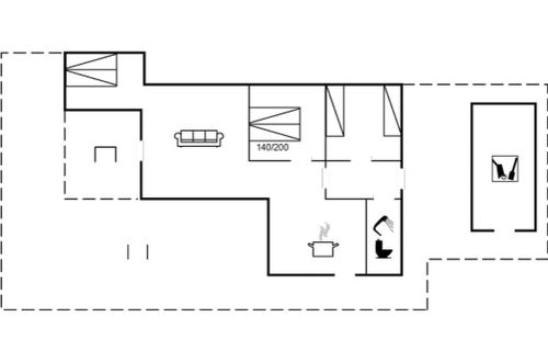 Foto 27 - Casa con 3 camere da letto a Tarm con terrazza