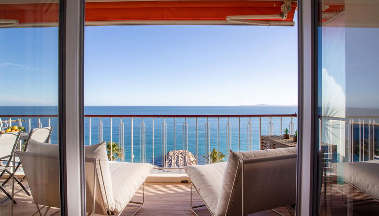 Foto 1 - Apartamento de 1 quarto em Cagnes-sur-Mer com terraço e vistas do mar