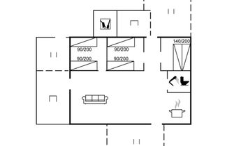 Foto 2 - Casa con 3 camere da letto a Diernæs Strand con terrazza