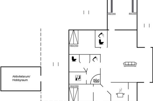 Foto 2 - Casa de 3 quartos em Hals com terraço e sauna