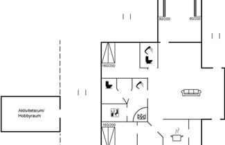 Foto 2 - Casa de 3 quartos em Hals com terraço e sauna