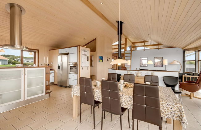 Casa de 3 quartos em Vinderup com terraço e sauna - Foto 25