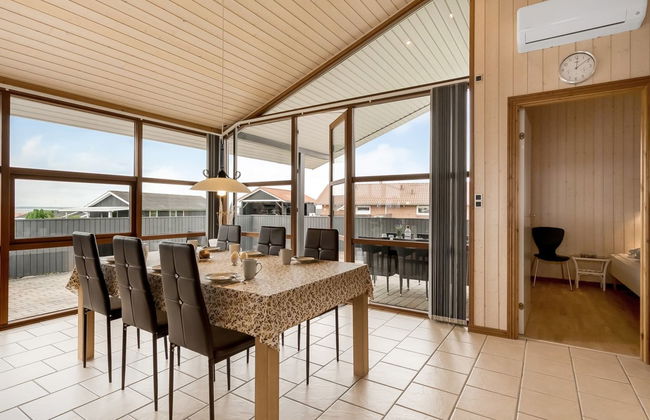 Casa de 3 quartos em Vinderup com terraço e sauna - Foto 27